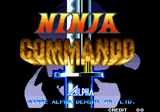 Ninja Commando screenshot 6 for Neo Geo